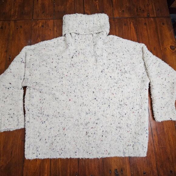 Zara knit‎ ALPACA BLEND TURTLENECK SWEATER - Picture 1 of 8